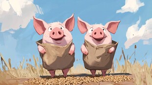 猪猪快乐袋鼠跳