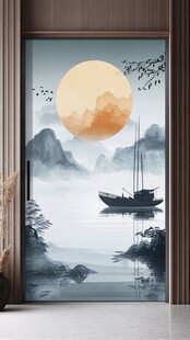 山水画中的宁静与和谐