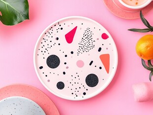现代简约风格盘子设计