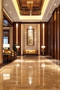 豪华酒店大堂