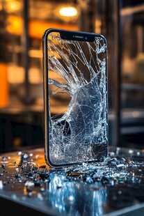 智能手机屏幕破碎的真相