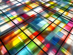 多彩玻璃马赛克