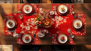 餐桌上的美食盛宴