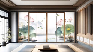 荷塘雅致 古典风格室内设计