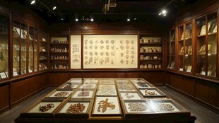 中医药博物馆展品展示