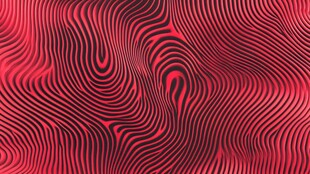 红色波浪纹理抽象图案