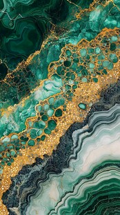 金绿大理石纹理