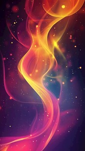 彩色烟雾抽象图案