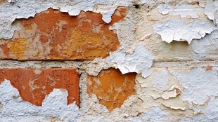 风化砖墙的纹理