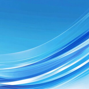 抽象蓝色波浪背景