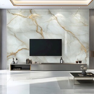 现代简约风格客厅电视背景墙