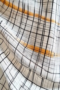 格子与条纹的抽象图案