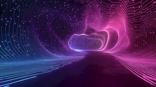 虚拟现实光线隧道