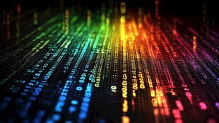 数字化世界的色彩斑斓代码