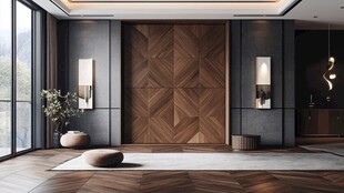 现代简约风格入户玄关设计