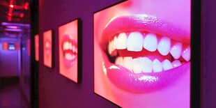 唇齿艺术展示