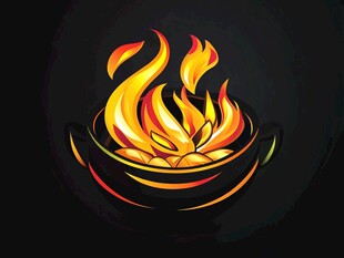 火焰锅中的热烈意象