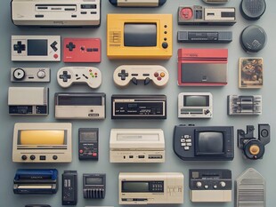 经典复古游戏机大集合