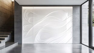 现代简约风艺术墙面空间