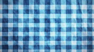 蓝白格子布料纹理背景