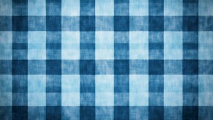 蓝白格子布纹背景图