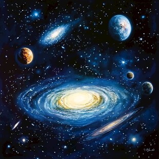 梦幻宇宙中的星系与星球