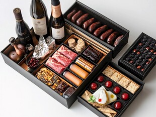 精致美食礼盒 多样美味集