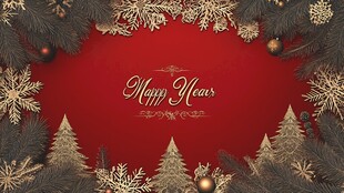新年喜庆背景图