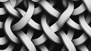 金属链条交织纹理图案