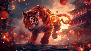 瑞虎贺岁 尽显东方韵味