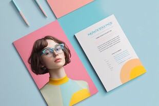 时尚人物画册设计展示