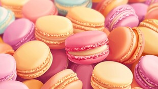 缤纷马卡龙 甜蜜视觉盛宴