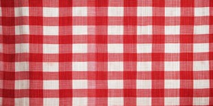 红白格子桌布纹理