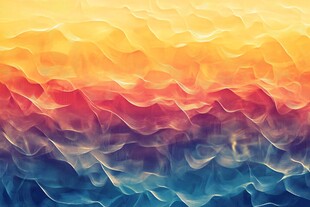 梦幻渐变波浪纹理背景