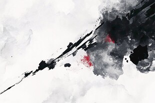 水墨笔触间的灵动意象