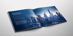 城市风光画册展示