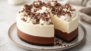 巧克力奶油美味蛋糕