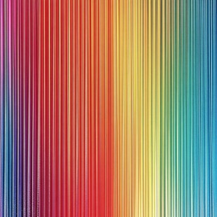 多彩竖条纹渐变背景图案