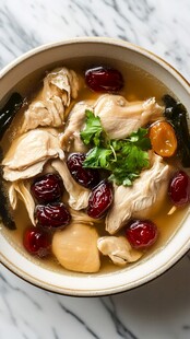 滋补养生鸡汤