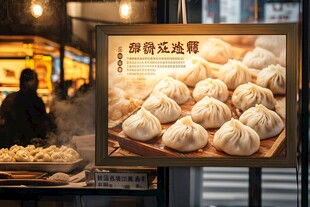 鲜香灌汤包诱人展示