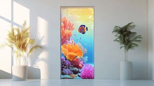 海洋风玄关画 灵动海底世界