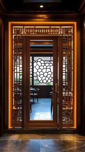 中式典雅门饰 尽显东方韵味