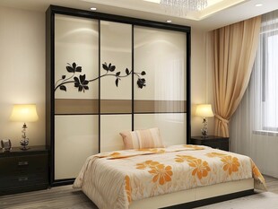 现代简约风卧室衣柜装饰