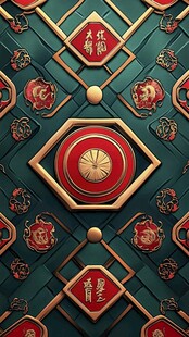 中式传统花纹装饰图案