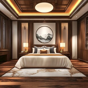 中式典雅卧室室内设计图