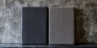 两本质感书籍靠墙摆放