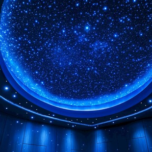 梦幻星空顶室内璀璨景象