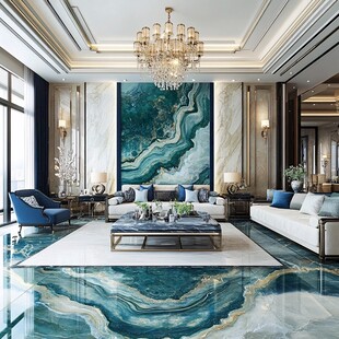 奢华现代风客厅精美空间