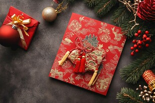 中式风圣诞装饰与礼品