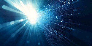 科技光效背景 光线璀璨